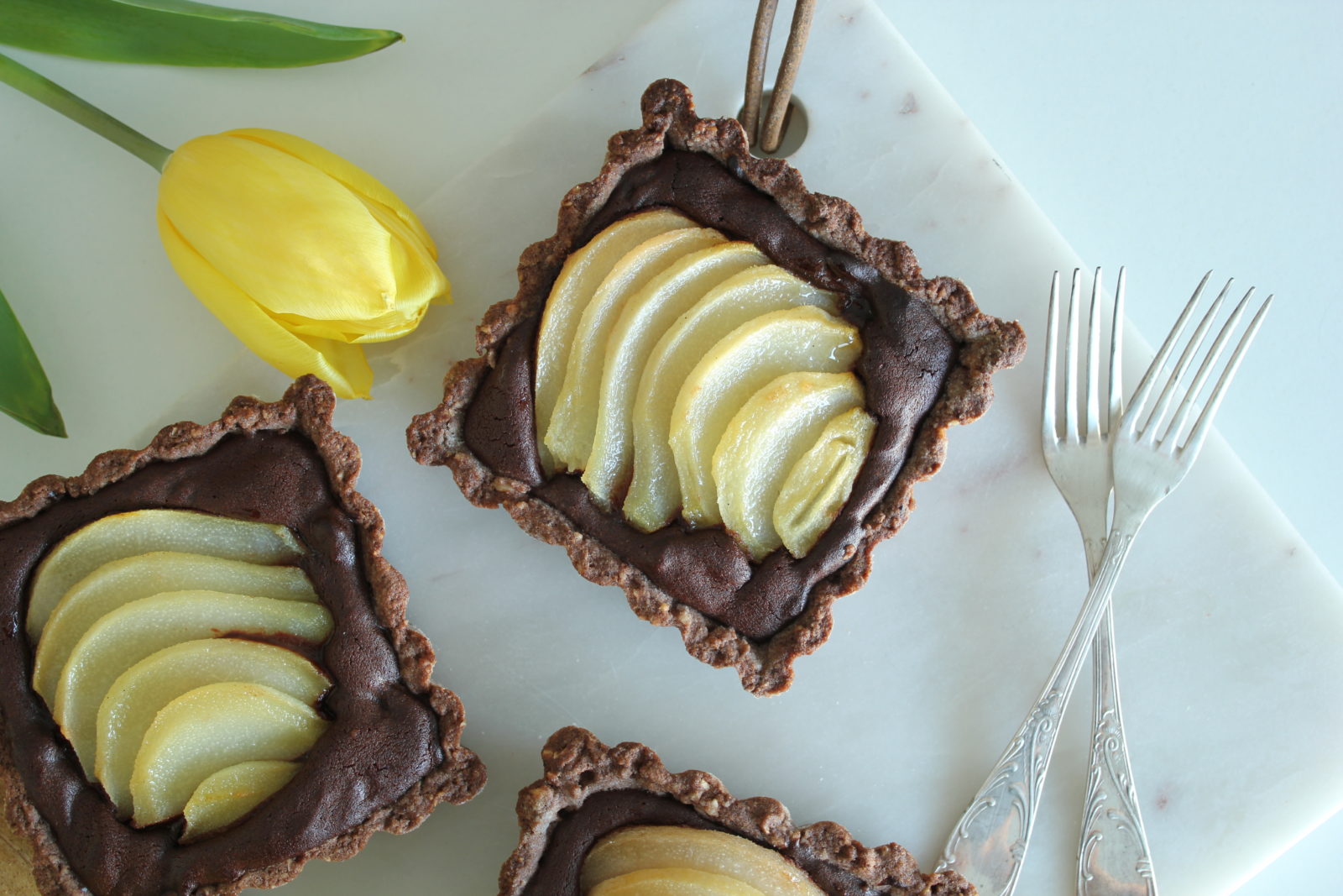 Dessert poire & chocolat