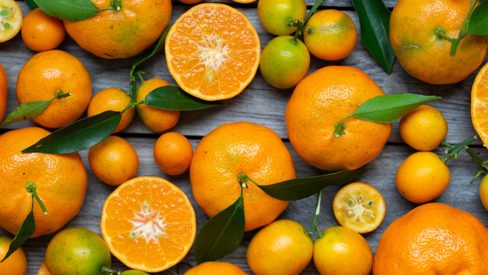 oranges coupées