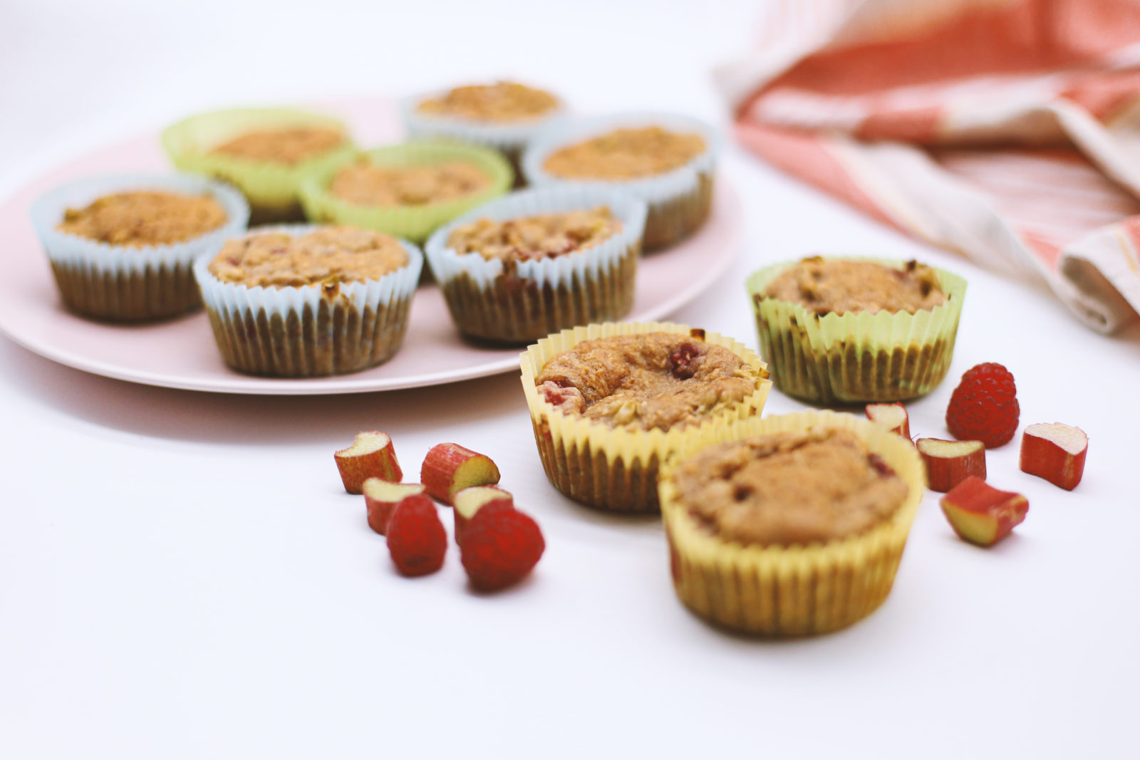 Rhubarb muffins