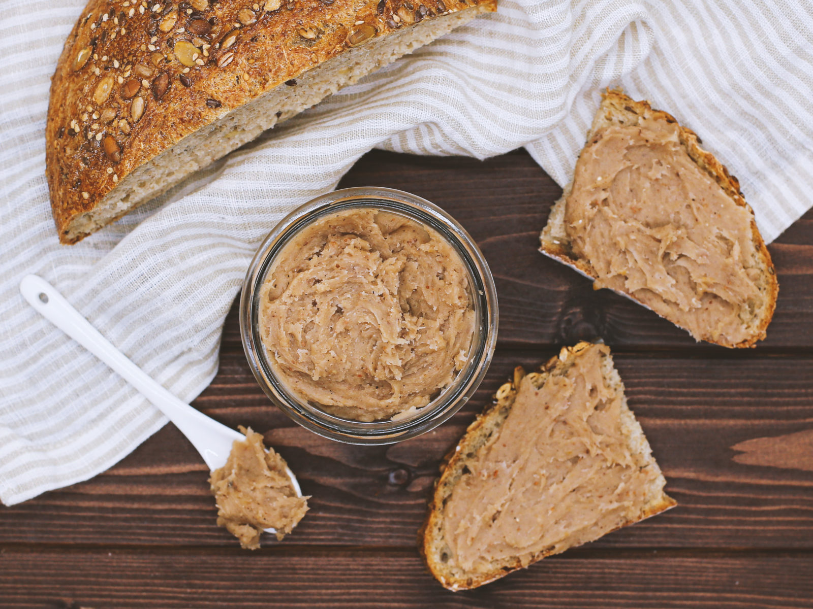 chestnut spread on bread