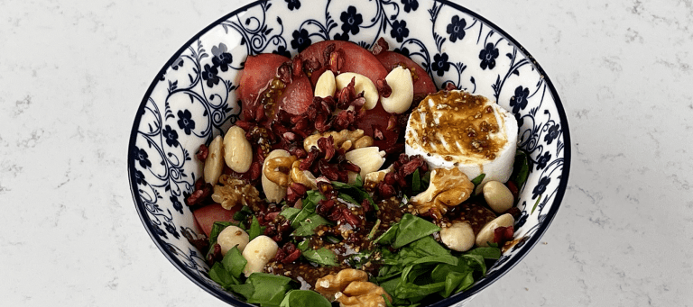 Salade chèvre et quinoa