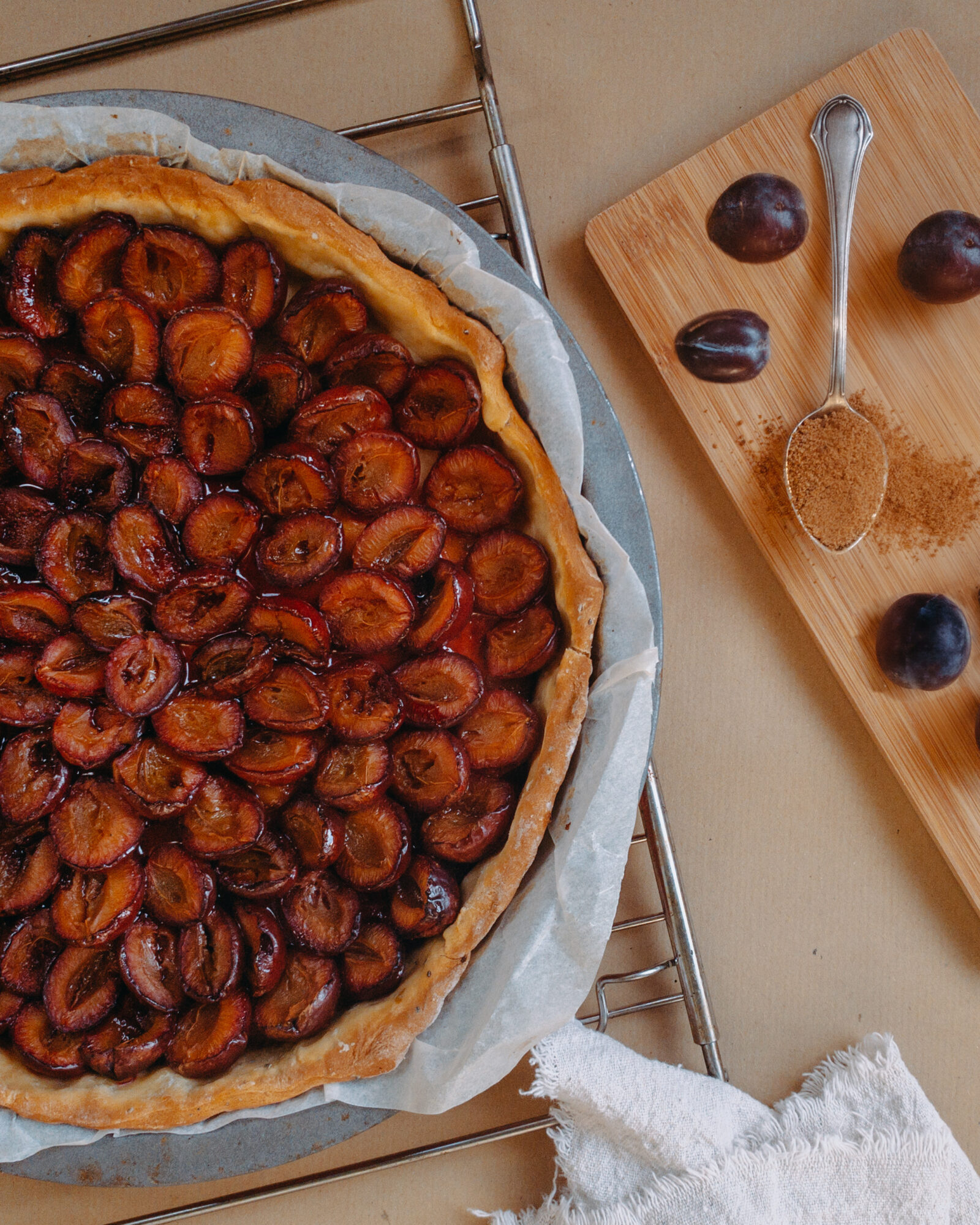 Tarte aux pruneaux