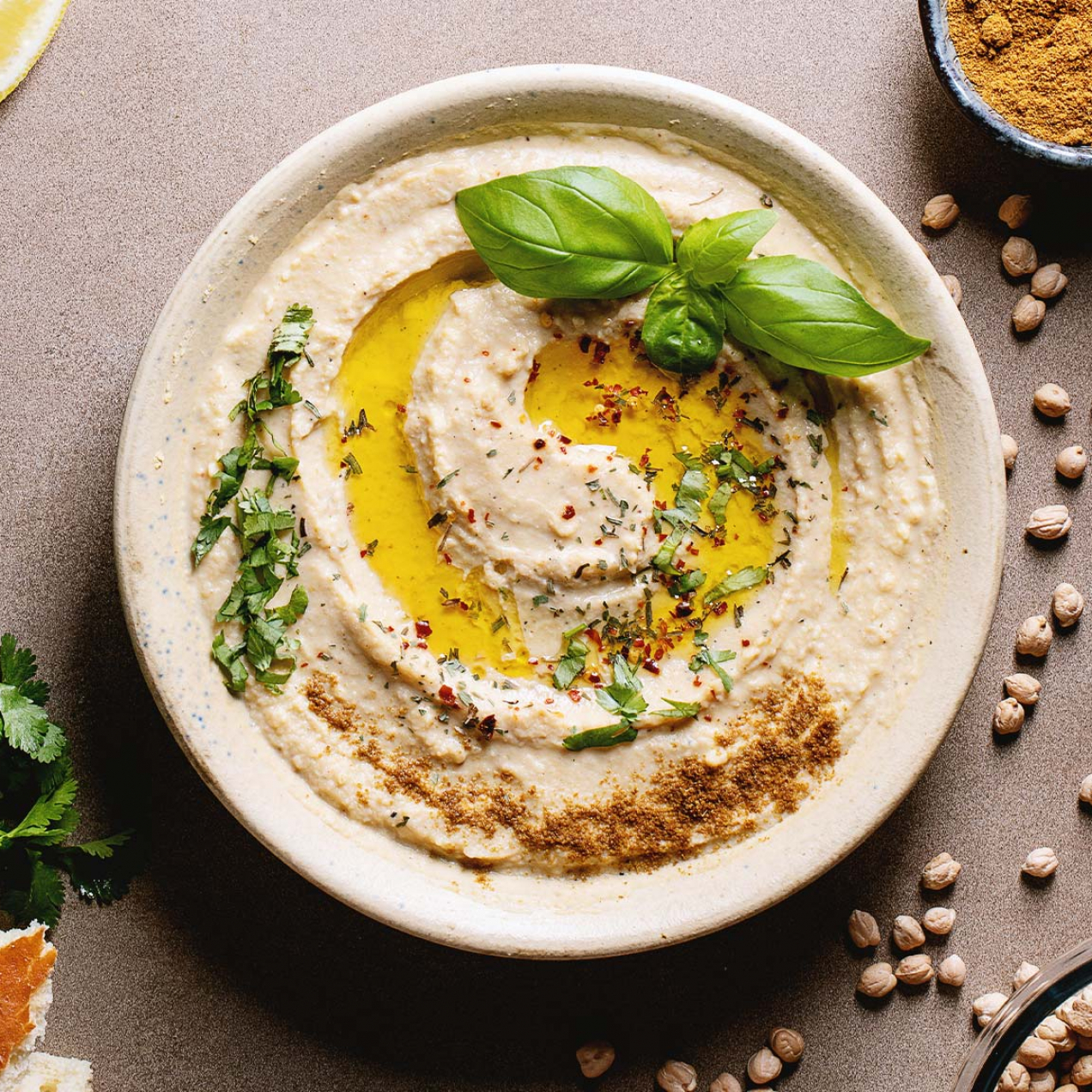 Hummus – a much loved Middle Eastern dish